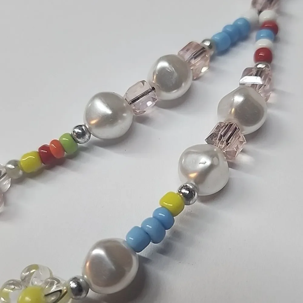 Colorful Beaded phone charm